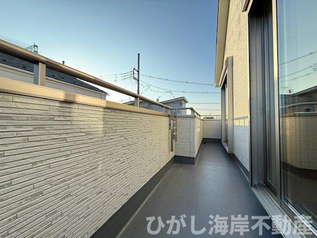 茅ヶ崎市円蔵1丁目　新築戸建　全２棟のバルコニー|バルコニー