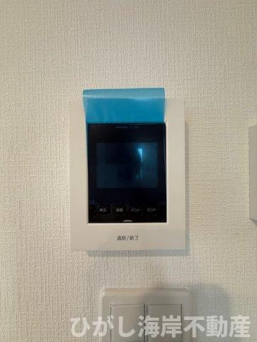 茅ヶ崎市円蔵1丁目　新築戸建　全２棟のセキュリティ|TVモニター付きインターフォン