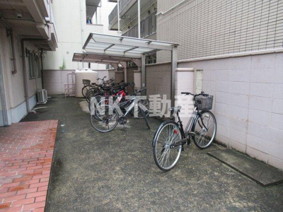 【その他共用部分】 | コーポ長堂（河内永和賃貸） | 駐輪場です