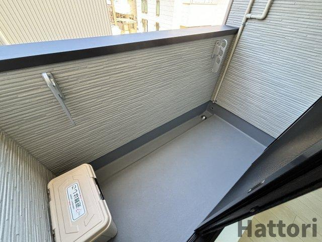 ハーモニーテラス庄内幸町のバルコニー