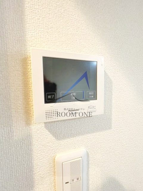 ラフィネ鷺沼のセキュリティ|モニター付きインターホンです。