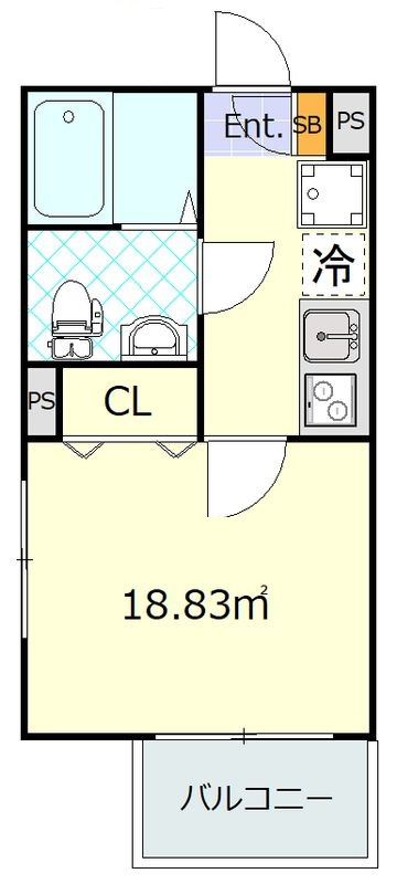ルノン蒲田の間取り|間取りです。