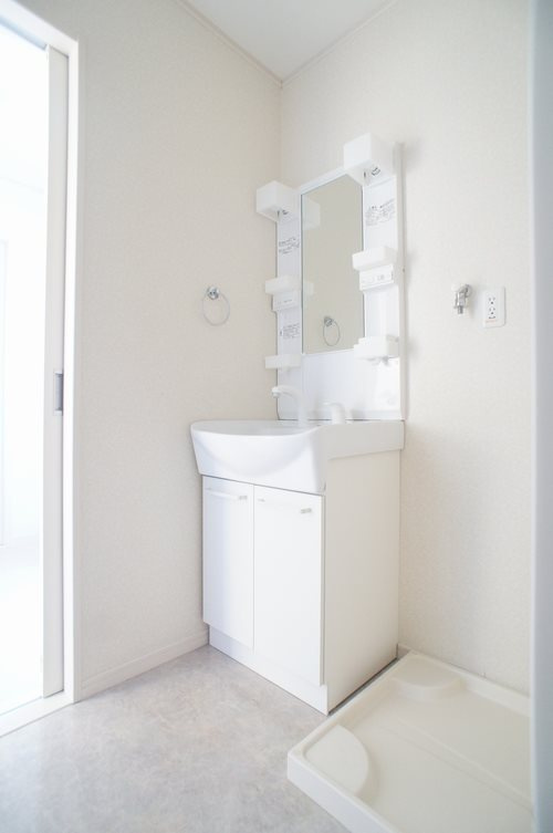 エストＡＫ Ｖの洗面所|独立洗面台はシャンプードレッサーで快適！