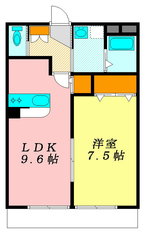 エストＡＫ Ｖの間取り