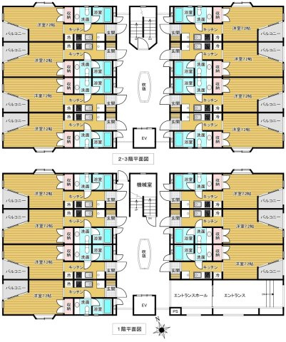 　☆ スリーナイン ☆の区画図