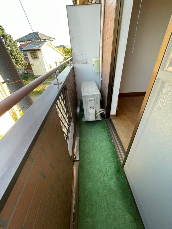 ビューティフルハイツAのバルコニー