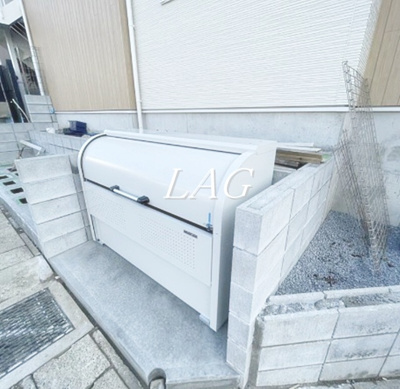 【その他共用部分】 | MELDIA新検見川Ⅲ | 共用ゴミ置き場です。