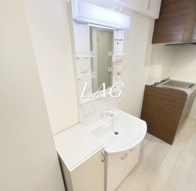 【洗面所】 | MELDIA新検見川Ⅲ | 洗面台です。