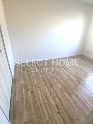 【寝室】 | ペガサス横落 | 同型タイプゆとりの広さです