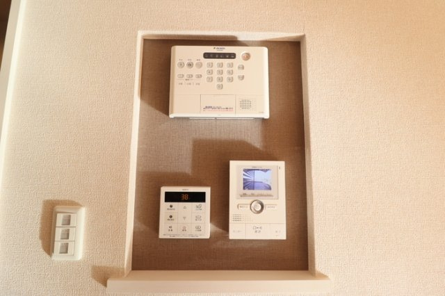 クレストヴィラⅡのセキュリティ|ALSOKホームセキュリティ標準搭載、カラーモニター付インターホン（録画機能付）