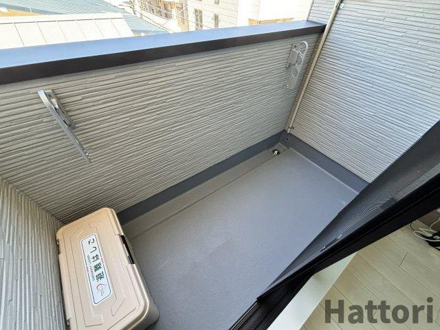 ハーモニーテラス庄内幸町のバルコニー