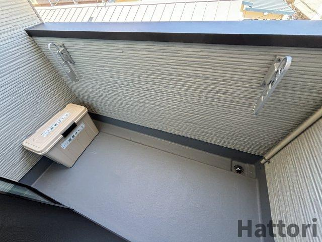 ハーモニーテラス庄内幸町のバルコニー