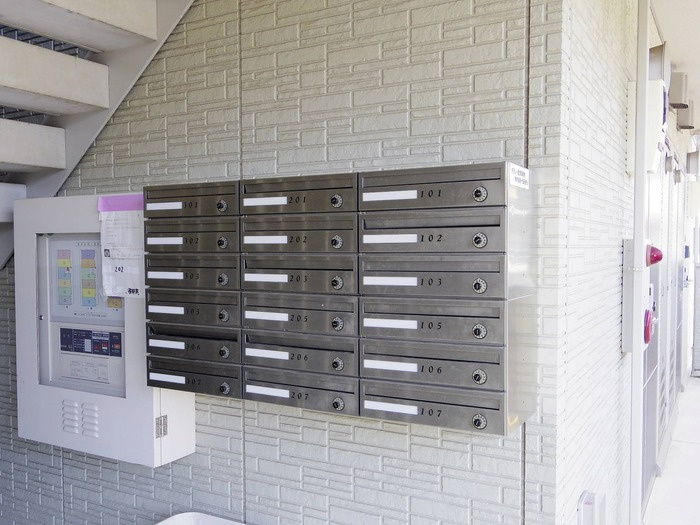D-Room AKIのその他共用部分|集合ポスト