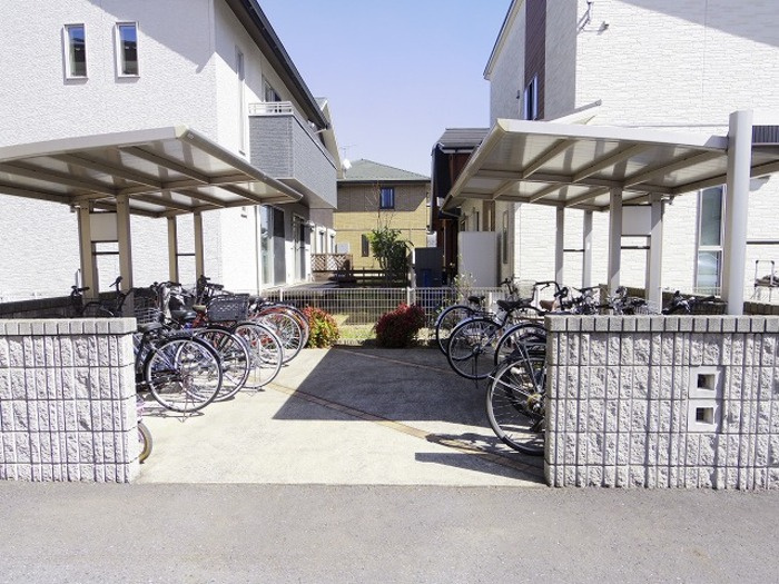 プラート Aのその他共用部分|駐輪場