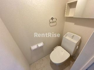 今伊勢町宮後字郷中 新築アパートのトイレ|シャワー付トイレ(イメージ)