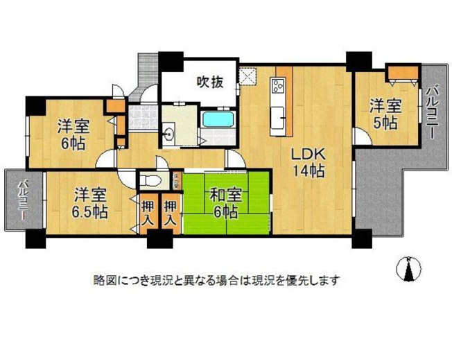 【間取り】 | ☆ラヴェスト大津参番館