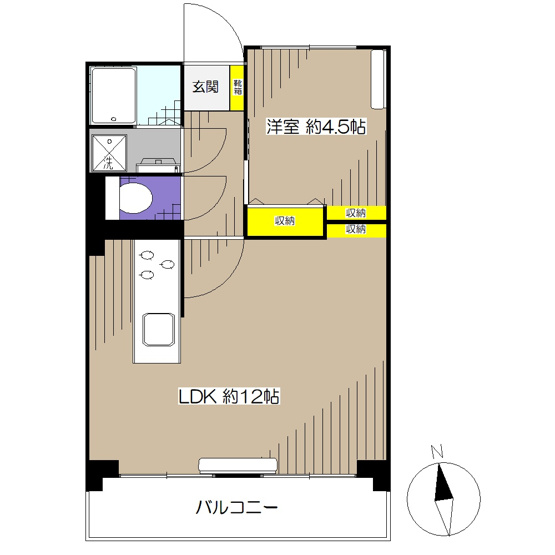 【間取り】 | 桜台フラワーホーム