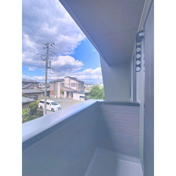 【新築】グリューンSのバルコニー
