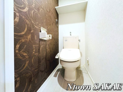 【トイレ】 | Abisko Nakamura | 清潔感のあるトイレです