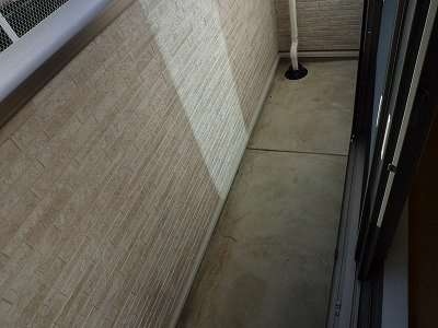 プリムローズＡのバルコニー