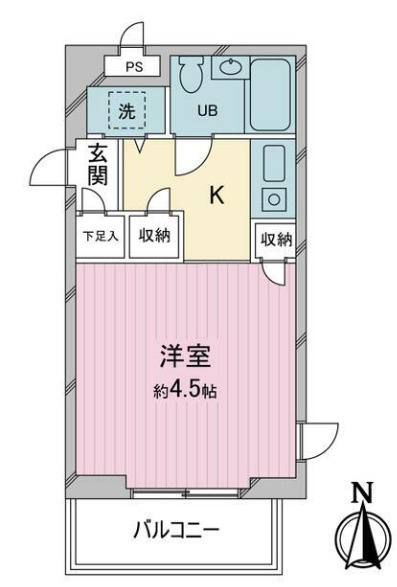 ワコーレ花小金井の間取り