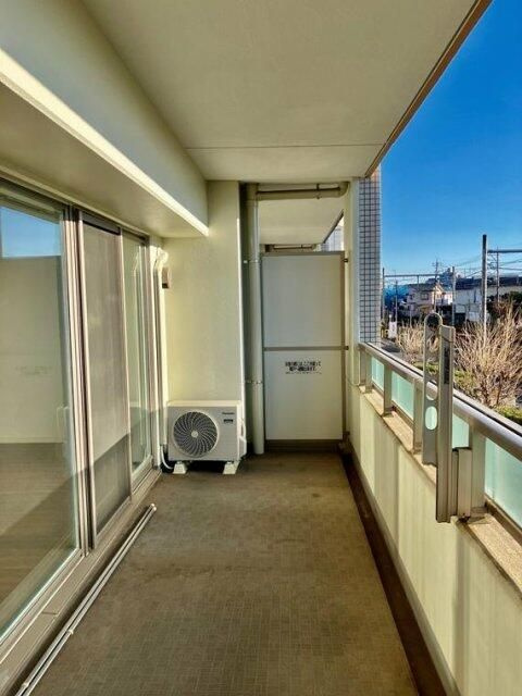 ライオンズ久米川美彩の杜のバルコニー