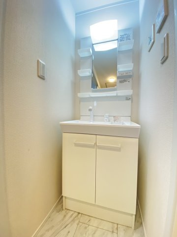 【新築】RESI NAGAI(レジナガイ)Ⅰの独立洗面台