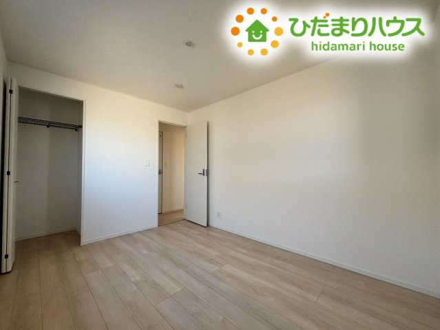 鴻巣市筑波第5　新築一戸建て　クレイドルガーデン　06の洋室|全居室にクローゼットがあるので、お部屋を広々使用することができます♪