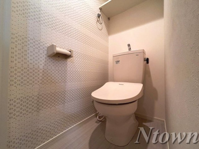 【トイレ】 | アインスグリュック | 落ち着いた色調のトイレです