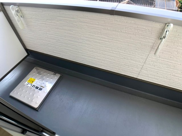 クリエオーレ友井のバルコニー