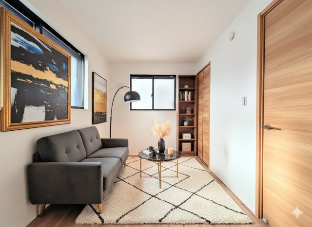 保土ヶ谷区権太坂３丁目　新築戸建てのその他|［モデルハウス］◆室内はいつも明るい印象なので気持ちの良い朝を迎えられます。各部屋にはクローゼットを完備しており、収納が多いお家はすっきりして快適空間です。
