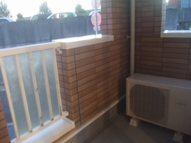 セントレア貝塚のバルコニー