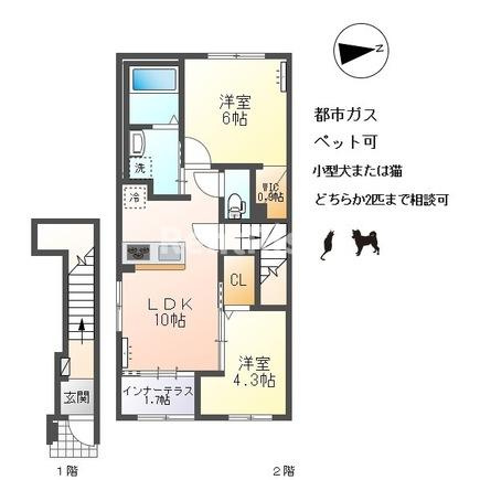 アルパインローズ Ｃの間取り|間取図