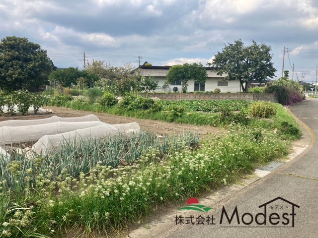 高崎市箕郷町　売地の前面道路含む現地写真|通りの少ない安全な前面道路です★