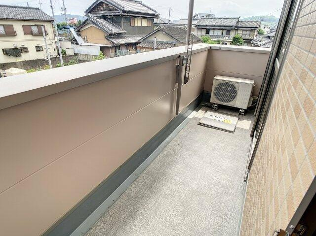ウエスタンコートのバルコニー|2023年7月撮影※現況を優先し… 