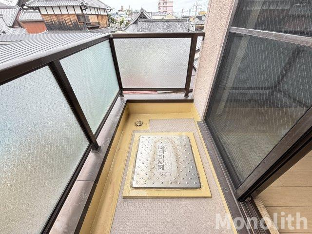 レジデンス畑野のバルコニー