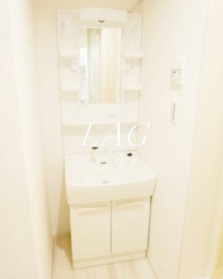 【洗面所】 | メルディア梅島Ⅲ | 独立洗面台です。