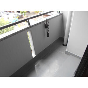 春日井市割塚町の賃貸マンションのバルコニー