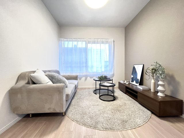 東灘パーク・ハイムの居間・リビング