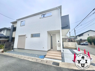 【外観】 | 伏見区桃山与五郎町　新築戸建 | 最寄り駅は京阪宇治線『桃山南口駅』徒歩8分です。