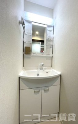 【独立洗面台】 | ハーモニーテラス千住宮元町 | 別号室イメージの為、現状を優先致します。