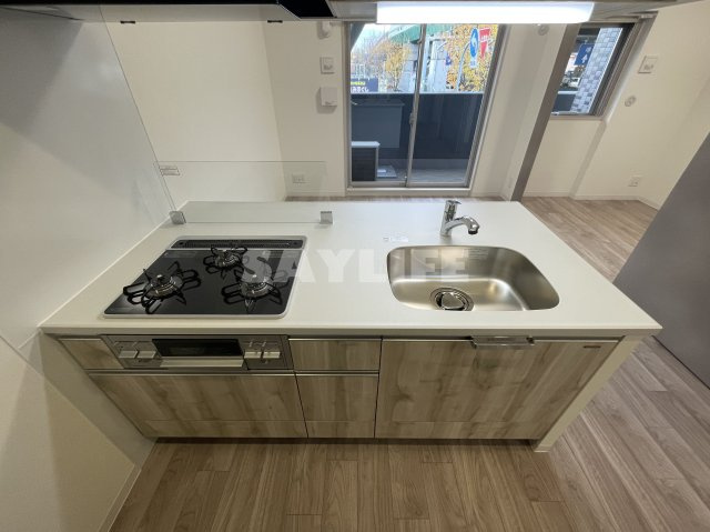 プレサンス長田レジェールのキッチン