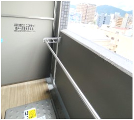 【バルコニー】 | ワールドアイ神戸湊町