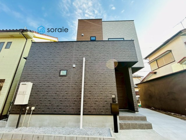 川越市砂第4期　新築戸建　Felicityの外観|令和8年1月15日撮影。
