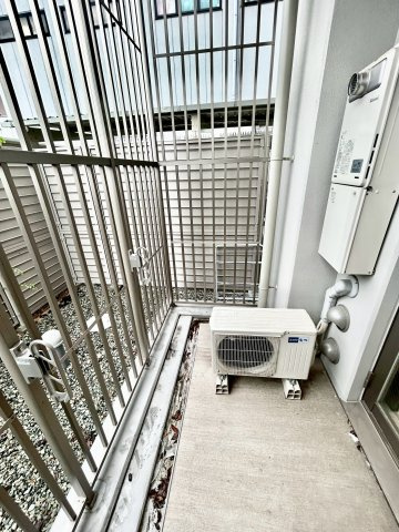 エスリード江坂セントラムのバルコニー