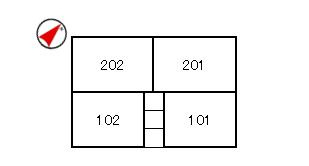 【区画図】 | 太華ハイツＡ