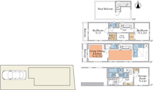 【間取り】 | ご自宅から現地まで、当社スタッフがお車にて、「お迎え・お送り」をしております。ぜひお気軽にお問い合わせくださいませ♪