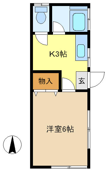 大田区多摩川2丁目のアパートの画像