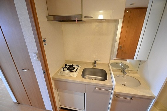 エステムコート神戸県庁前3フィエルテの洗面所