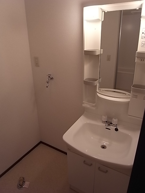 レジデンス北青木の洗面所